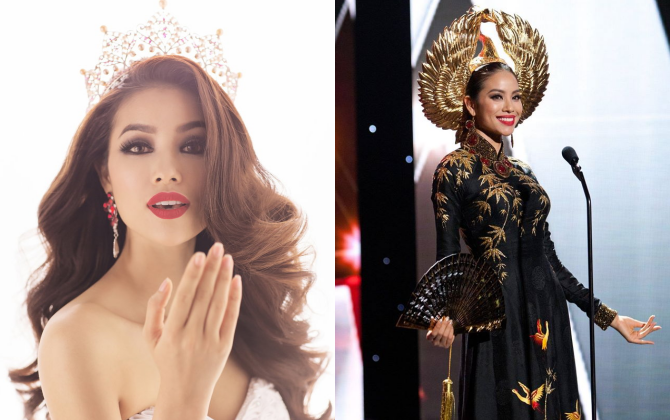 Phạm Hương dính scandal đầu tiên sau Miss Universe 2015?