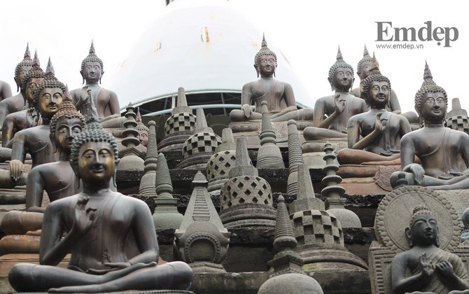 Khoảng lặng yên bình nơi chùa Gangaramaya, Sri Lanka