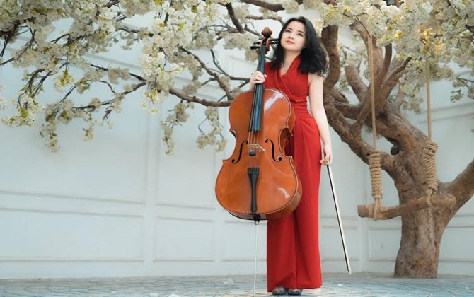 Nghệ sĩ Cello "đẹp hơn hotgirl" Hà Miên: Yêu vẻ đẹp hữu xạ tự nhiên hương