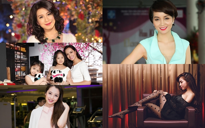 Những bà mẹ hai con cực xinh đẹp của showbiz Việt