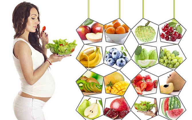 Nguyên tắc ăn uống giúp mẹ bầu không bị thừa cân khi mang thai