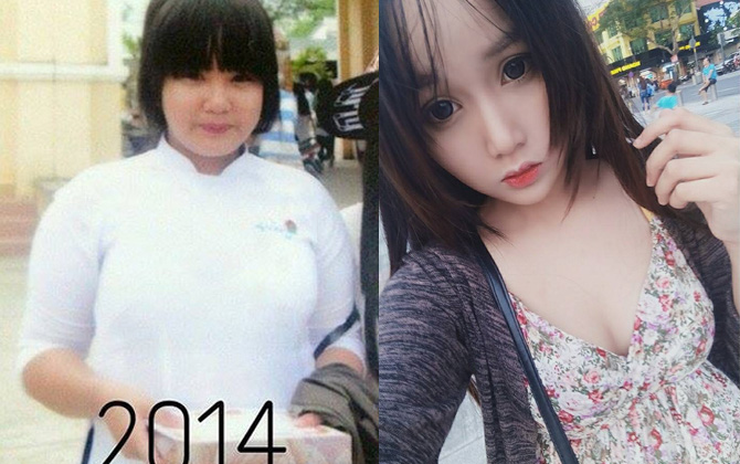Bí quyết giảm 17kg trong 2 tháng không cần ăn kiêng của Hotgirl 9x 