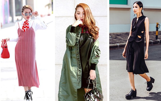 Street style tuần qua: Emily cá tính, Hoàng Thùy chuyên nghiệp