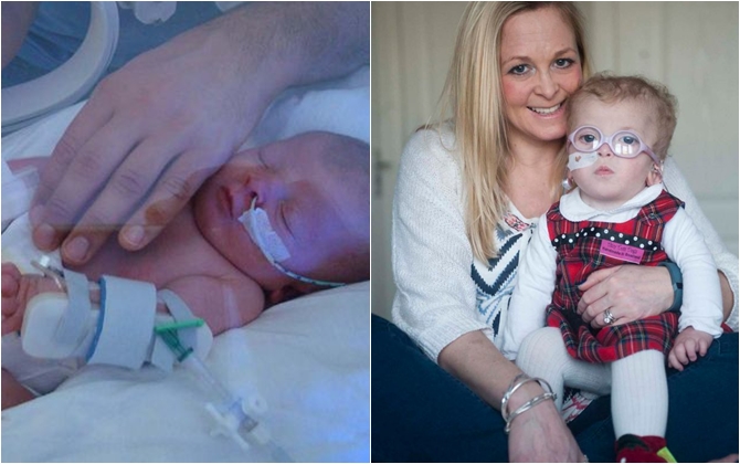 Nghị lực đáng khâm phục của cô bé mắc ung thư khi mới 11 tuần tuổi