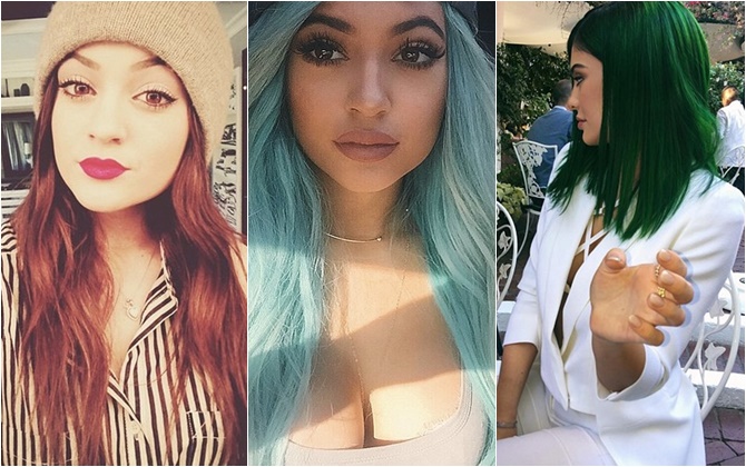 Chiêm ngưỡng những kiểu tóc ấn tượng của Kylie Jenner