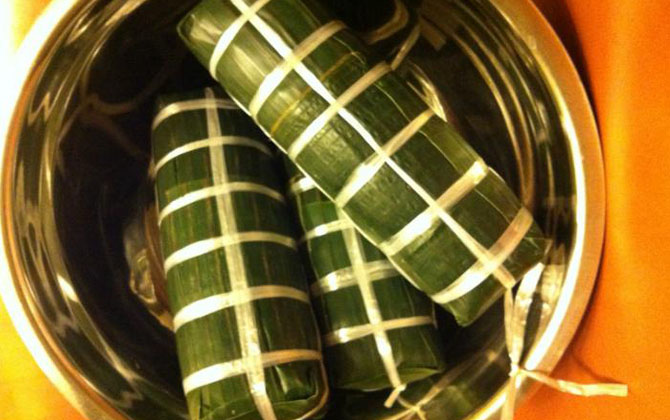 Cách làm bánh tét ngon, xanh, đẹp mắt