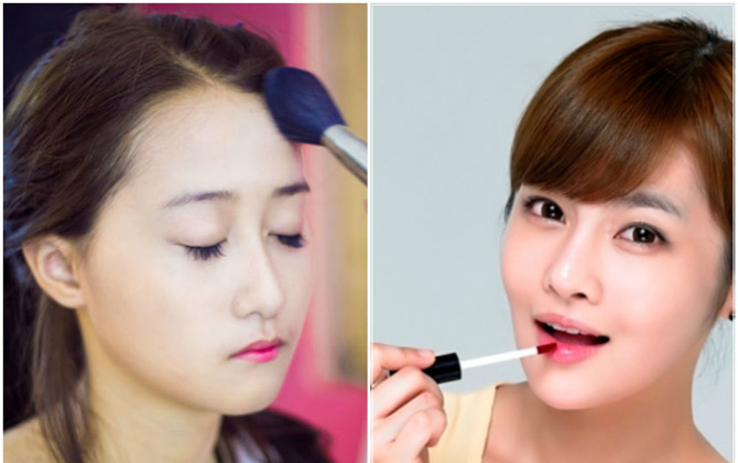 Hưỡng dẫn cách trang điểm trong veo cho bạn gái đi chơi Tết