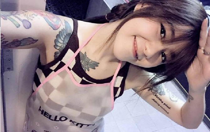 Cư dân mạng mê mệt với "hot girl xăm trổ" xinh nhất Thái Lan