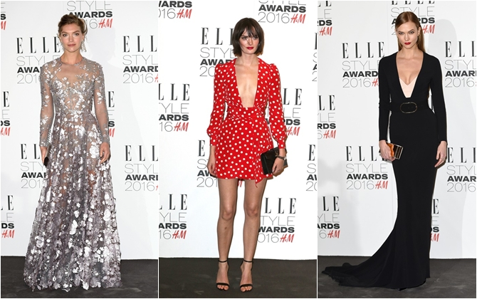 Loạt váy áo lộng lẫy "đổ bộ" Elle UK Style Awards