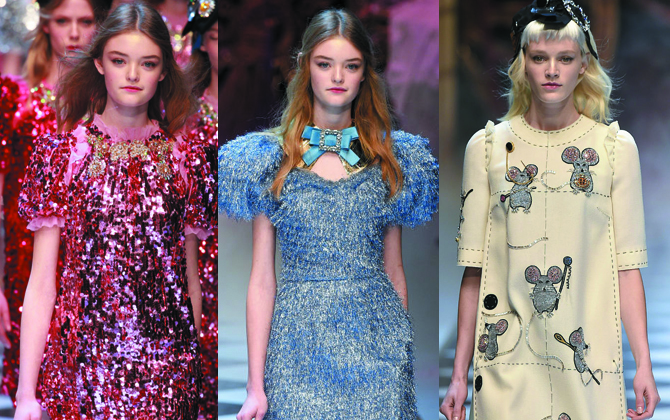 Dolce & Gabbana đem thế giới cổ tích lên sàn diễn