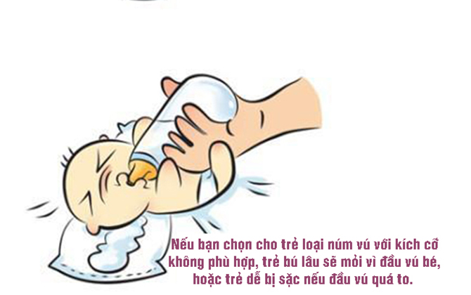 Lưu ý không thể bỏ qua khi chọn bình sữa cho bé