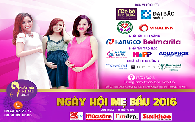 Ngày hội mẹ bầu 2016 khai hội vào dịp lễ Giỗ tổ Hùng Vương