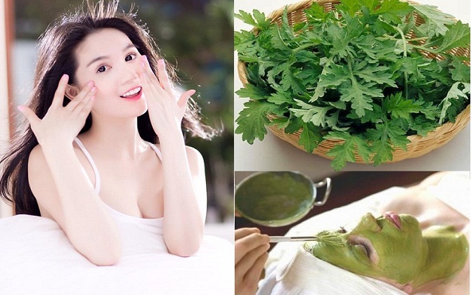 Sạch mụn, trắng da và tiêu hao mỡ bụng nhanh chóng chỉ với 1 nắm ngải cứu