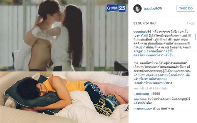 Vợ Nat "Tình yêu không có lỗi" phạt chồng vì dám "léng phéng" trên... phim