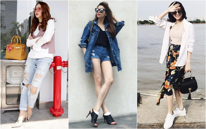 Minh Hằng, Hồ Ngọc Hà dẫn đầu street style sao Việt tuần qua