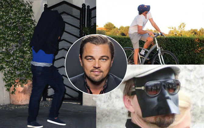 Leonardo DiCaprio "lộ hàng" vì mải mê né... paparazzi