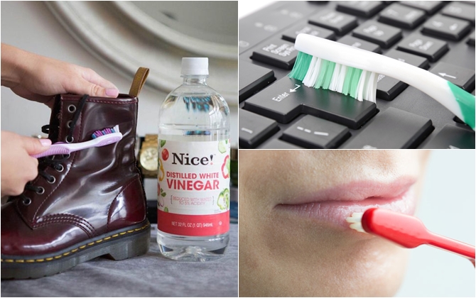 Mẹo hay từ bàn chải đánh răng cũ mà bạn nên biết