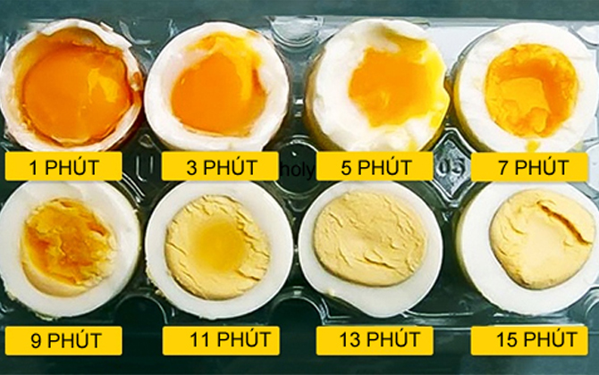 Quy tắc luộc trứng lòng đào 30s ngon nhất 