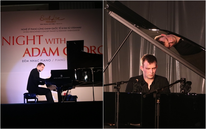 Đêm nhạc của tài năng piano Adam Gyorgy chạm đến trái tim khán giả