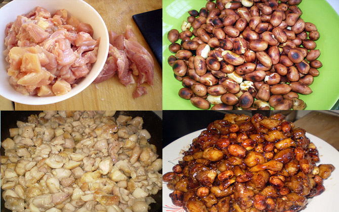 Cách làm thịt gà viên sốt tương thịt bò đơn giản