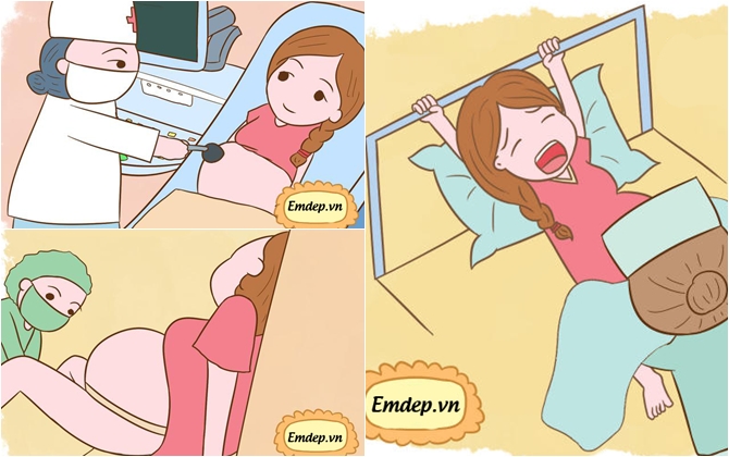 Những điều sẽ xảy ra sau khi mẹ bước chân vào phòng đẻ