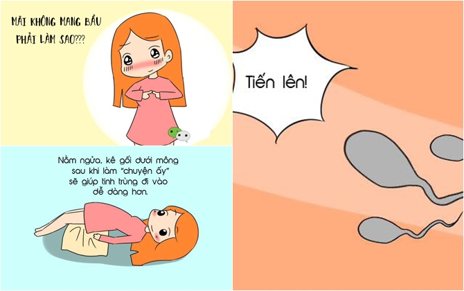 Sau khi xong “chuyện ấy”, các cặp đôi muốn có con nên làm gì?