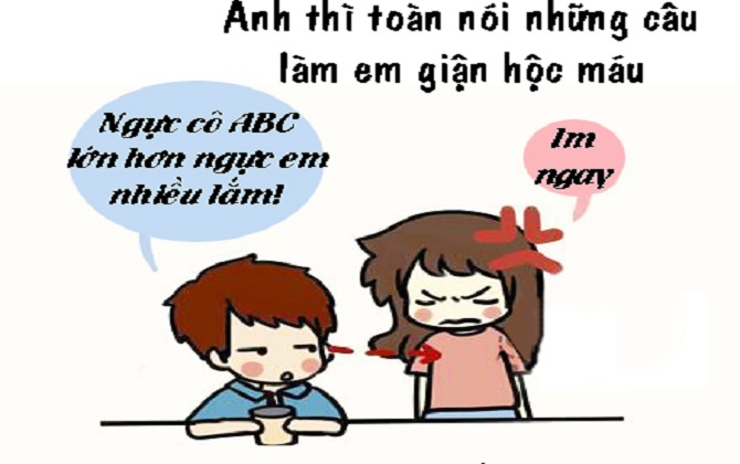 Anh yêu em chẳng giống như 'người ta'