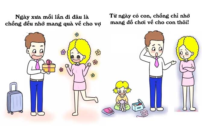 Nỗi niềm bị "thất sủng" của mẹ sau khi sinh em bé