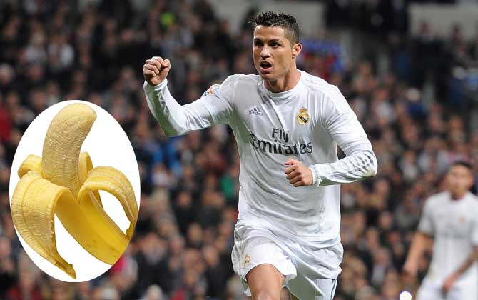 Điều thú vị đằng sau sở thích "mê ăn chuối" của Cristiano Ronaldo