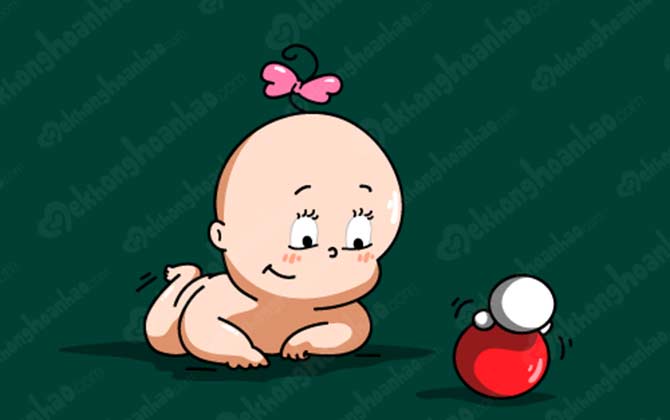 Trẻ sơ sinh cũng cần vận động