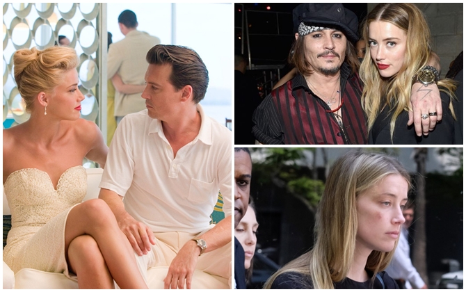 Johnny Depp và Amber Heard: Hôn nhân là “mồ chôn” ái tình