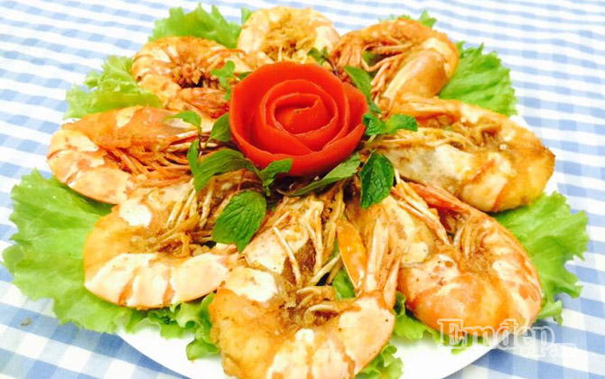 Đơn giản mà thơm ngon với món tôm chiên sả