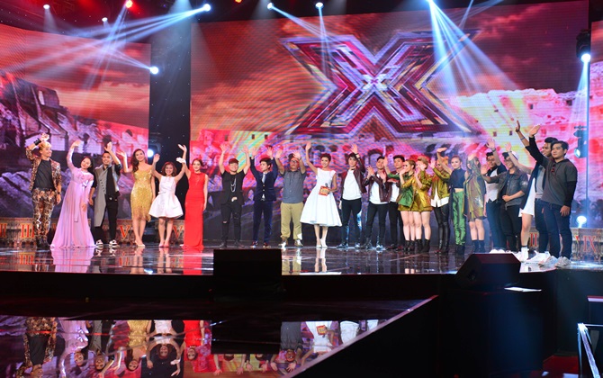 X-factor 2016: Lộ diện Top 12 bước vào vòng Chung kết