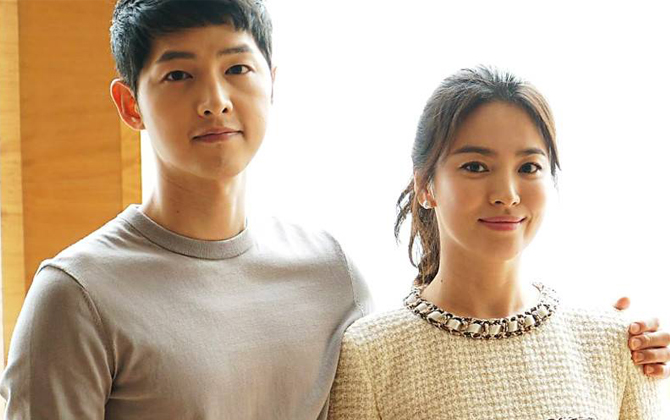 Thêm bằng chứng khẳng định Song Joong Ki - Song Hye Kye đang yêu nhau