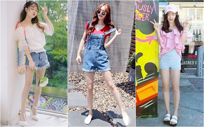 Diện short denim như thế nào để "kéo dài" chân?