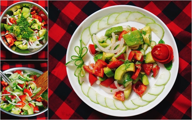 Cách làm salad trái bơ vừa ngon vừa bổ dưỡng 