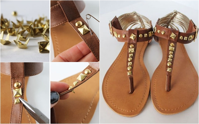 4 cách biến chiếc sandal cũ trở thành món đồ hot trend 2016