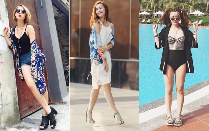 Áo khoác kimono - item khó thiếu của những cô nàng sành điệu