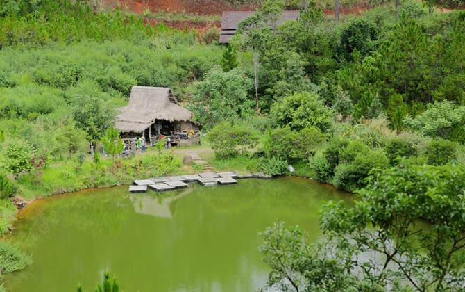  Lạc chốn thần tiên với ngôi làng Cù Lần xanh mướt mắt ở Đà Lạt