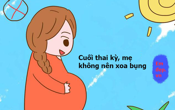 Mẹ bầu nhất định không nên xoa bụng trong những trường hợp này