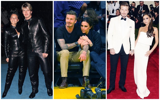 Những hình ảnh chứng minh David Beckham - Victoria Beckham “cuồng” mặc đồ đôi