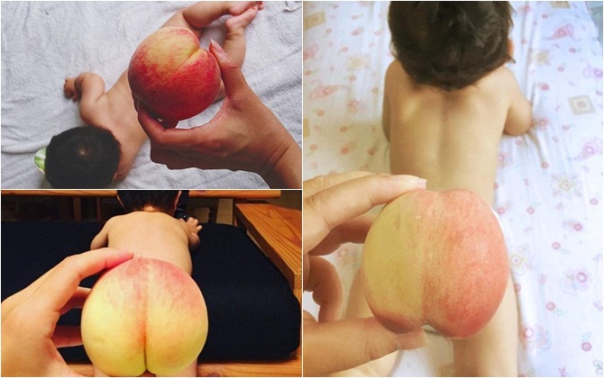 Nở rộ trào lưu khoe con mông quả đào