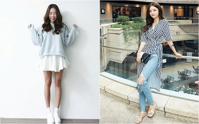 Hè tươi trẻ với street style đơn sắc kiểu Hàn Quốc