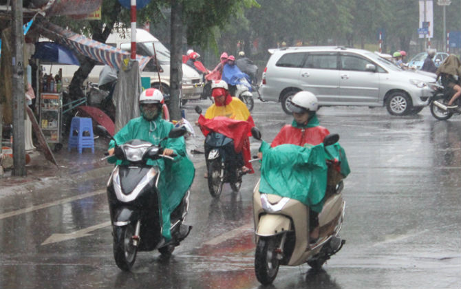 Đêm nay bão vào Quảng Ninh-Nam Định, miền Bắc mưa lớn