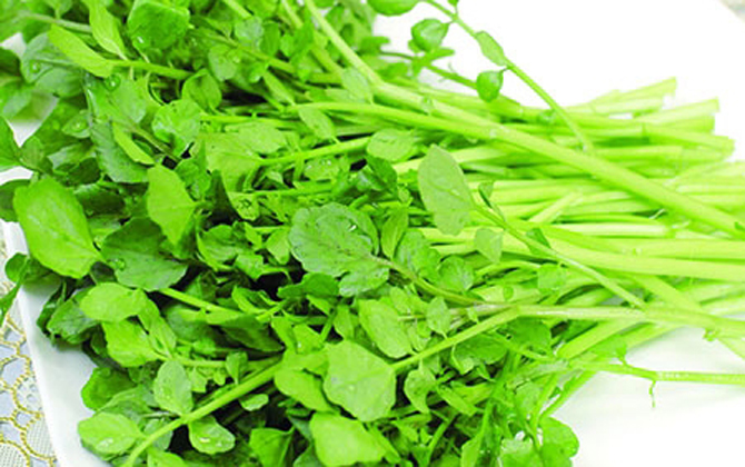1 nắm cải xoong chữa khỏi 6 bệnh thường gặp 
