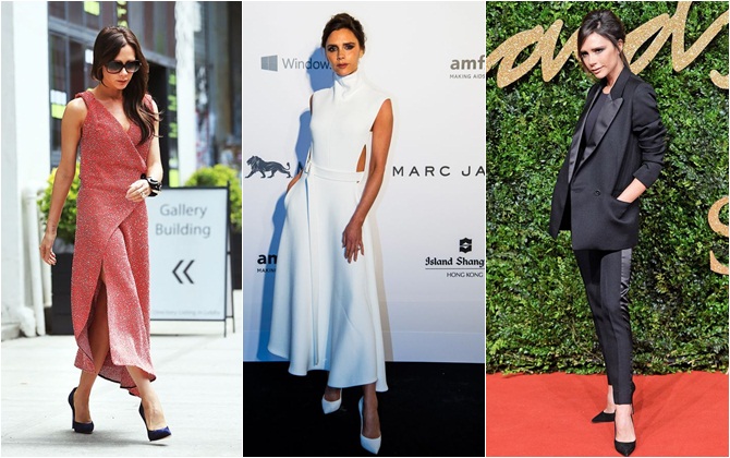 Học Victoria Beckham cách mix đồ đẳng cấp