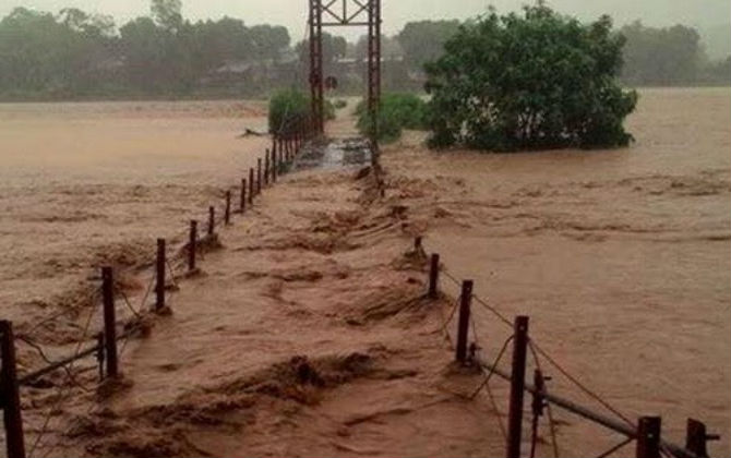 Hình ảnh kinh hoàng lũ cuốn phăng nhà cửa Lào Cai
