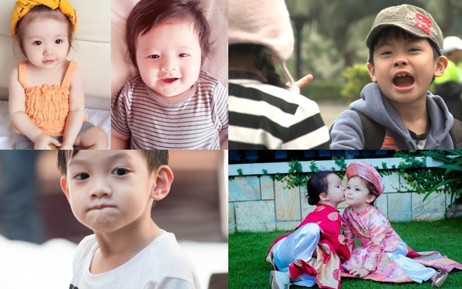 Những thiên thần nhỏ nổi tiếng nhất của các sao Việt