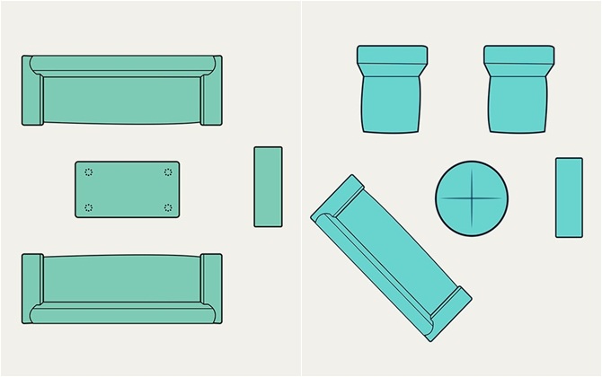 Cách bài trí phòng khách phù hợp mục đích sử dụng