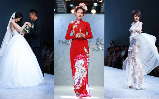 Trang Khàn tái xuất catwalk sau thời gian 'nằm ổ'